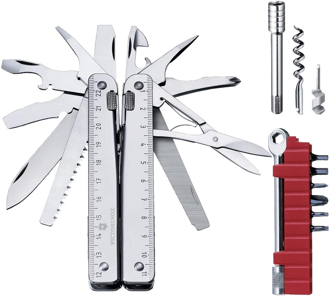 Victorinox SwissTool X Plus Ratchet, in Nylon-Etui