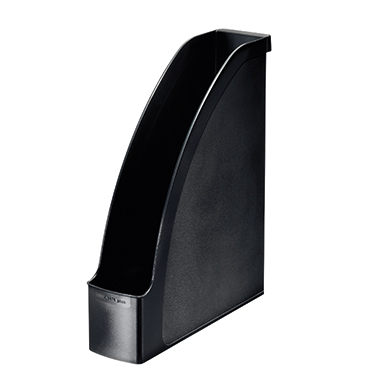 Leitz Stehsammler Plus 7,8 x 30 x 27,8 cm (B x H x T) DIN A4 Werkstoff: Polystyrol schwarz, Maße: 7,8 x 30 x 27,8 cm (B
