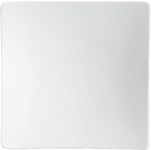 Schönwald Fine Dining Teller halbtief coup eckig, Nenngröße: 24, Ø 238x238mm