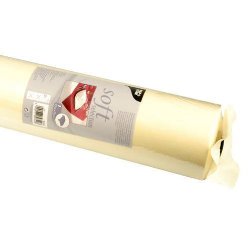 Tischdecke, stoffähnlich, Vlies "soft selection" 40 m x 1,18 m creme von PAPSTAR