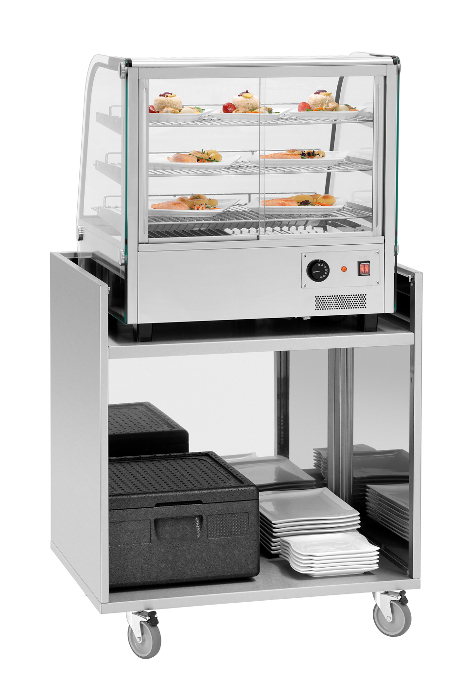 Bartscher Snackpoint 200 | AnzahlEinstellnischen: 1 | Maße: 80 x 60 x 122,5 cm.Gewicht: 42,3 kg