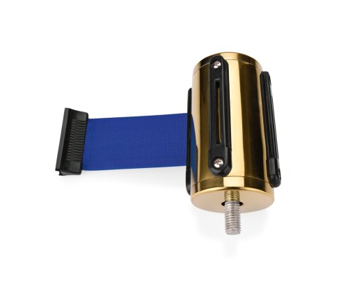 Einzelgurtband PERSONENLEITSYSTEM SERIE HIGHFLEX. Edelstahl, goldfarben, › Gurtanschlüsse