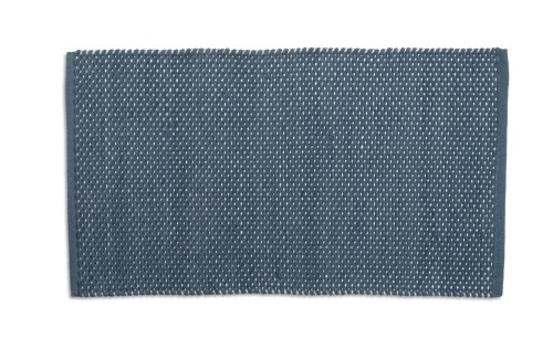 Badematte Miu Baumwolle/Polyester Mischung rauchblau 80,0x50,0x1,0 cm von Kela