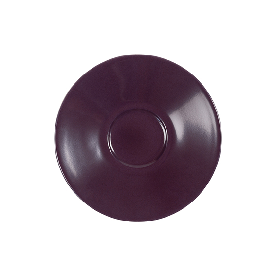 Untertasse 18 cm - Form: Table Selection - Dekor, 79932 pflaume - aus Porzellan. Hersteller:, Eschenbach. "Made in Germany".