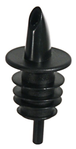 Universalausgießer aus Polyethylen, passend auf 0,7 und 1,5 l Flaschen, Dosierung durch Unterbrechung der Luftzufuhr am