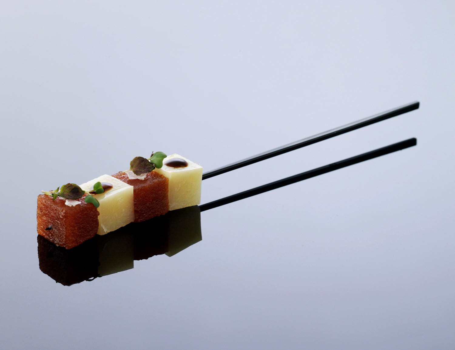 ARAVEN Probierspieß aus dem WAVE Catering-Sortiment, schwarz und aus Polystyrol