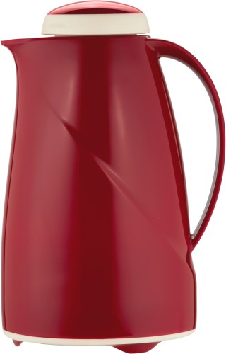 Helios Isolierkanne Wave 1,5 l rot