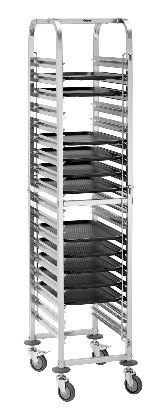 Bartscher Tablett GN110-S | Norm-Format: 1/1 GN |Maße: 53 x 32,5 x 2,0 cm. Gewicht: 0,59 kg