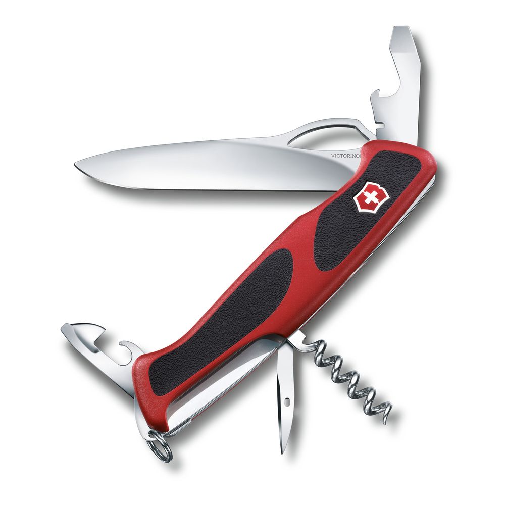 Victorinox RangerGrip Taschenmesser 61, 130mm, TASCHENMESSERhalen,rot/schwarz