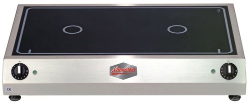 NEUMÄRKER Ceran-Kochplatte II Heizzonen 2x Ø 230 mm 700x455x120 mm