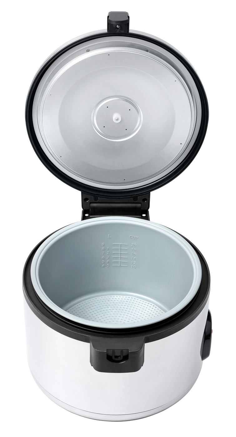 Bartscher Reiskocher 12L | Spannung: 230 V |Maße: 56 x 46,5 x 40,0 cm. Gewicht: 15,7 kg