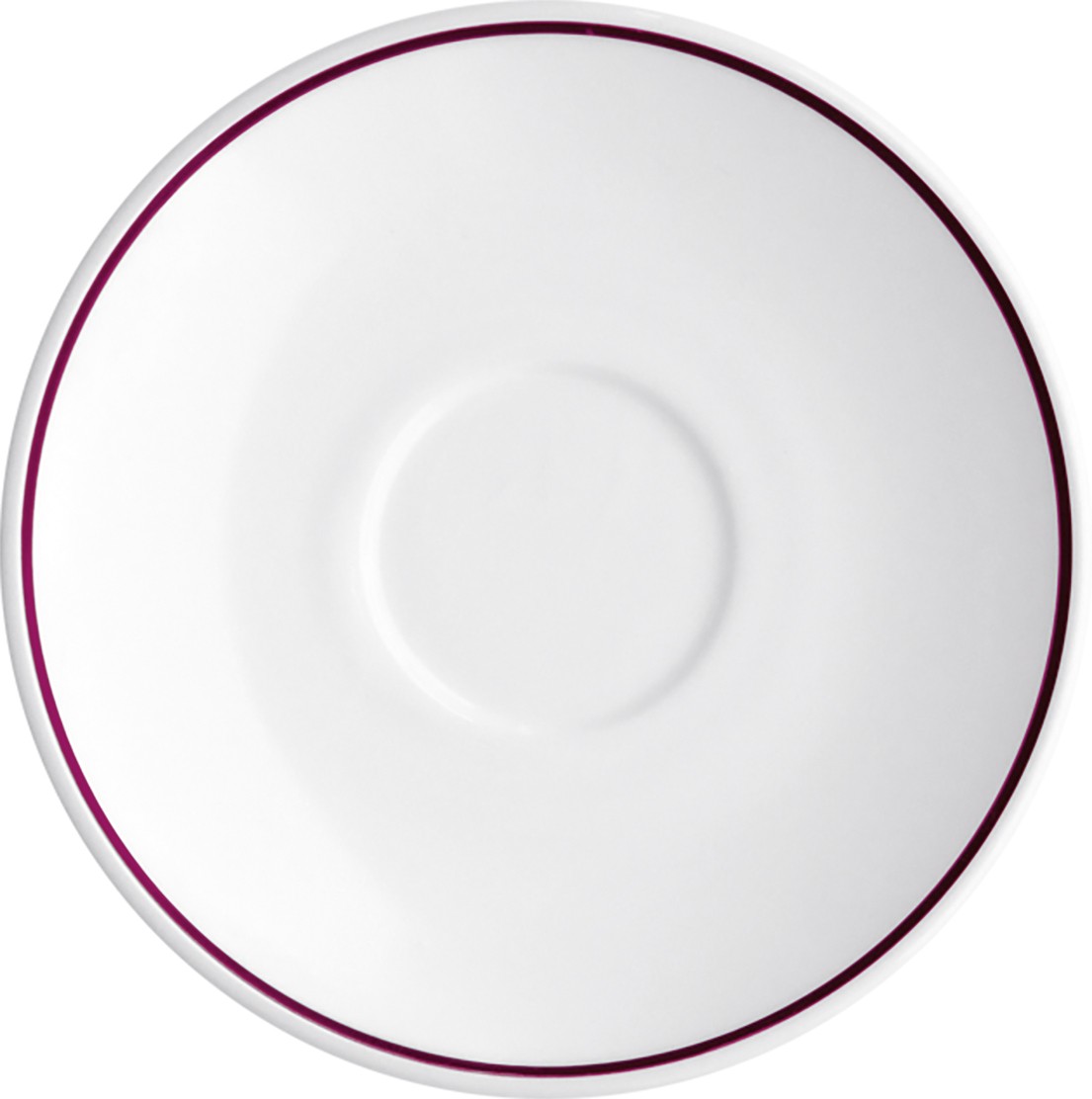 Kaffeeuntertasse Ø: 14 cm, aus Hartglas ARCOROC - Restaurant Bordeaux.