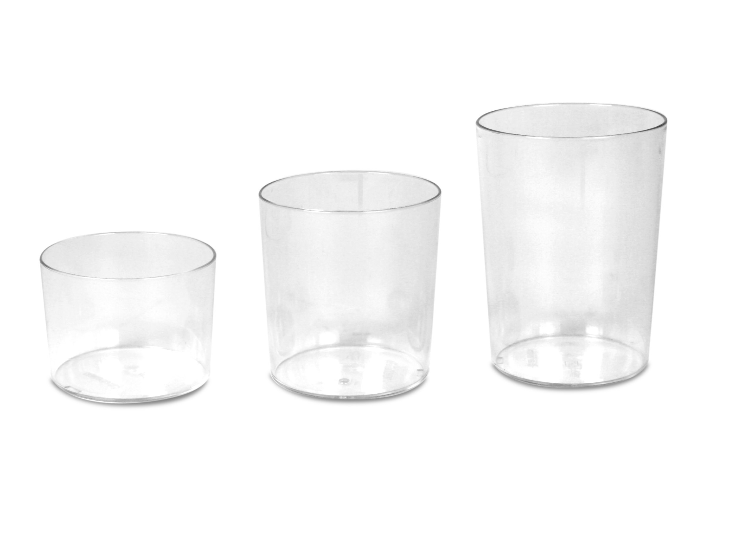 ARAVEN Ciderglas aus Polycarbonat mit 250ml Füllvermögen, durchsichtig