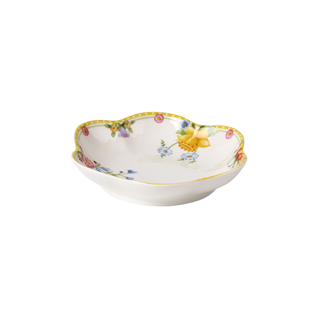 Villeroy und Boch Schale klein - Maße: 16,3 x 16,3 x 3,3 cm / Ser.: Spring Awakening