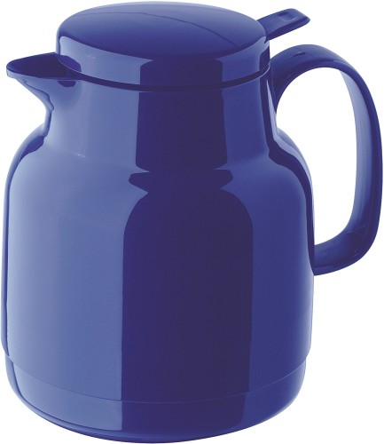 Helios Isolierkanne Mondo Push 1,0 l dunkelblau