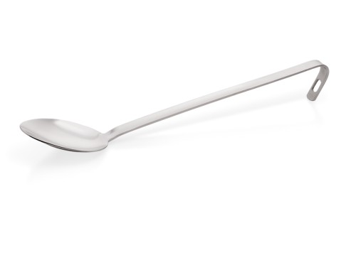 Gießlöffel SERIE 2095. Chromnickelstahl, › mit fugenlosem, kurzem Hakenstiel aus einem