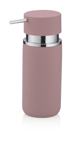 Seifenspender Per Keramik altrosa 16,5 cm 6,5 cm Ø 300,0 ml von Kela