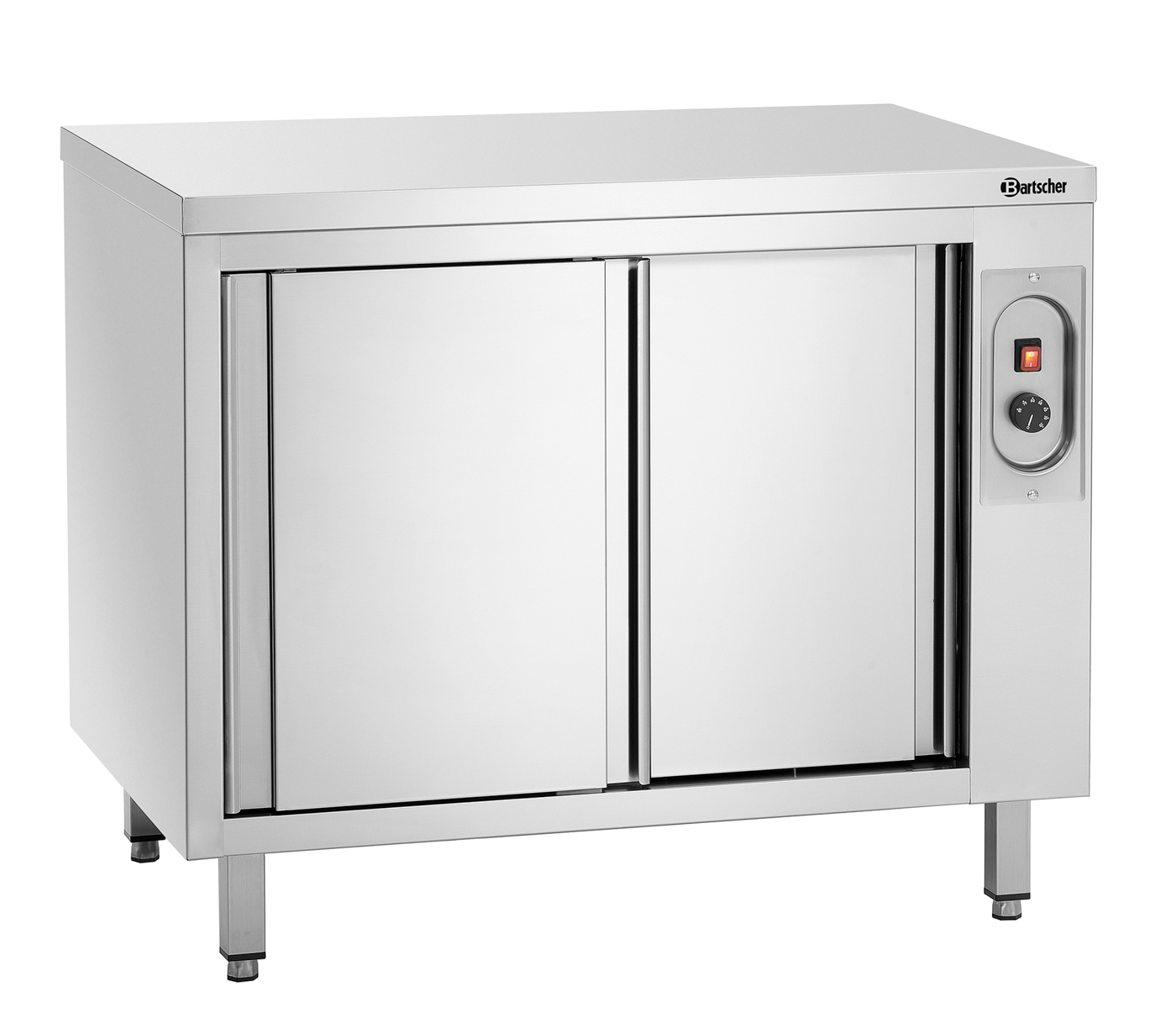 Bartscher Wärmeschrank 700, B1000 | Tiefe Innen:620 mm | Maße: 100 x 70 x 85,0 cm. Gewicht: 69 kg