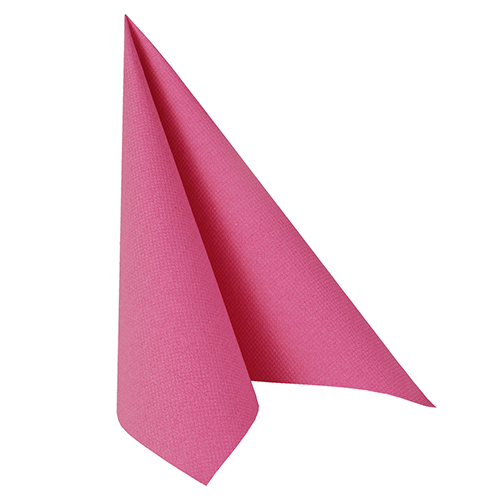 50 Servietten "ROYAL Collection" 1/4-Falz 40 cm x 40 cm fuchsia von PAPSTAR