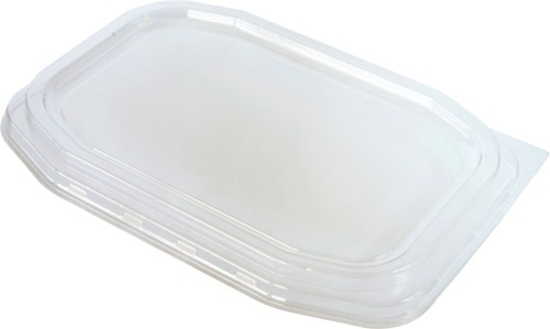 Duni Deckel für PP-Menüschale HMR 221 x 154 x 14 mm Transparent, 312 Stk/Krt (1 x 312 Stk)