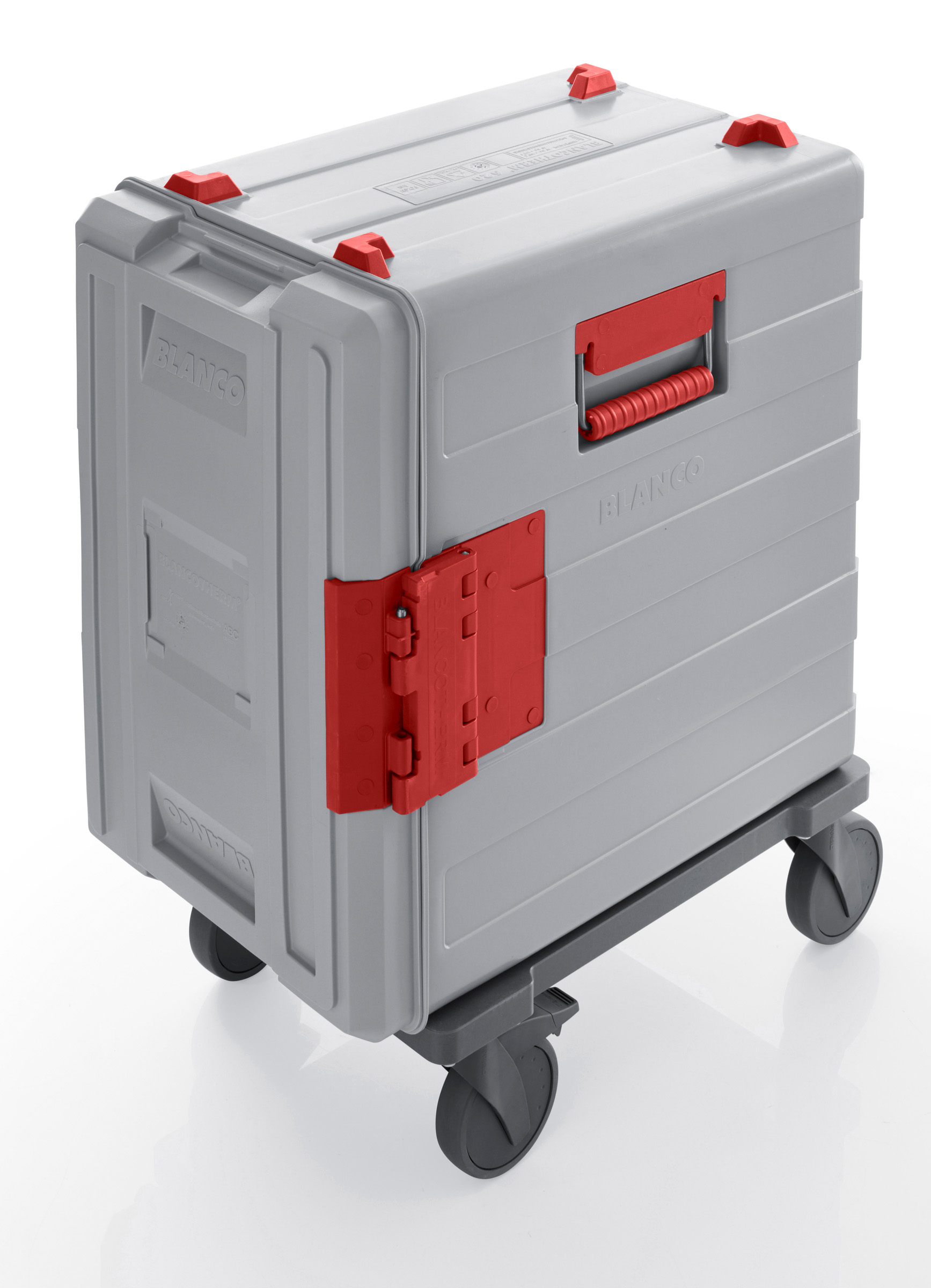 BLANCO BLANCOTHERM 620 KUF-F, Speisentransportbehälter, a. Kunststoff, fahrbar, mit Rollen gemäß DIN 18867-8 a. Kunststoff, 4