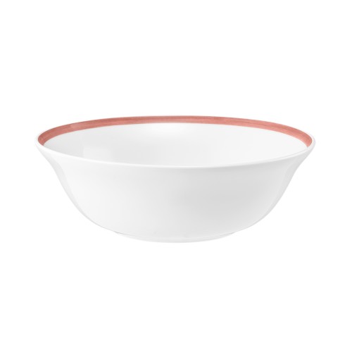 Seltmann Schüssel rund 21 cm, rund, Form: Community, Dekor: 57393 Pinselband 4, hohe Kantenschlagfestigkeit, Made in Germany