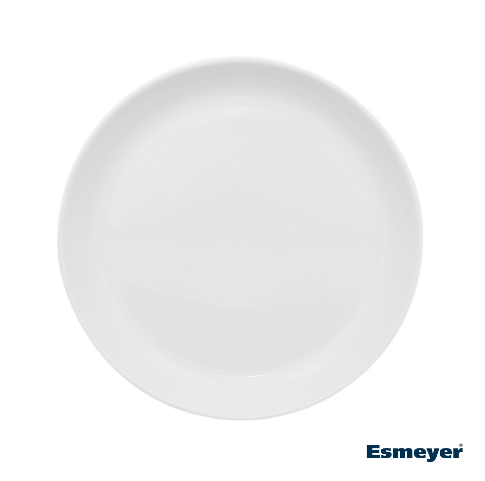 Snackteller 18 cm Form Coffeeshop - uni weiss Eschenbach