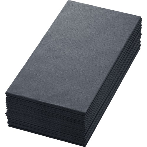 Duni Dunilin®-Serviette 48 x 48 cm Schwarz, 216 Stk/Krt (6 x 36 Stk)