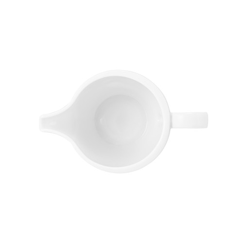 Seltmann Milchkännchen 0,29 l, rund, Form: Beat, weiss, hohe Kantenschlagfestigkeit, Made in Germany
