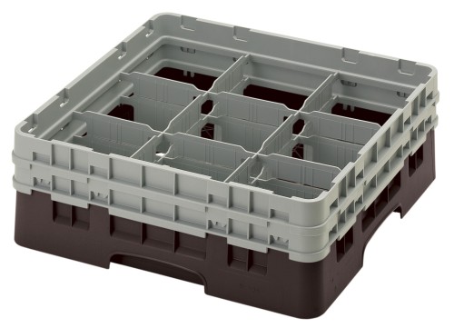 Camrack® mit 9 Fächern 13,3cm maximale Höhe von Cambro
