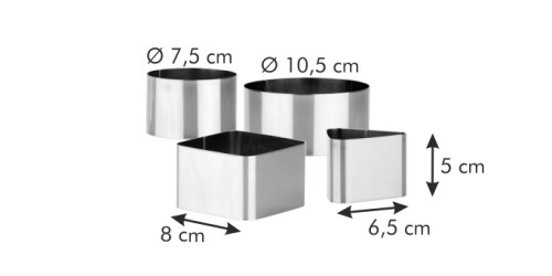 Speiseformer GrandCHEF, 4 St.