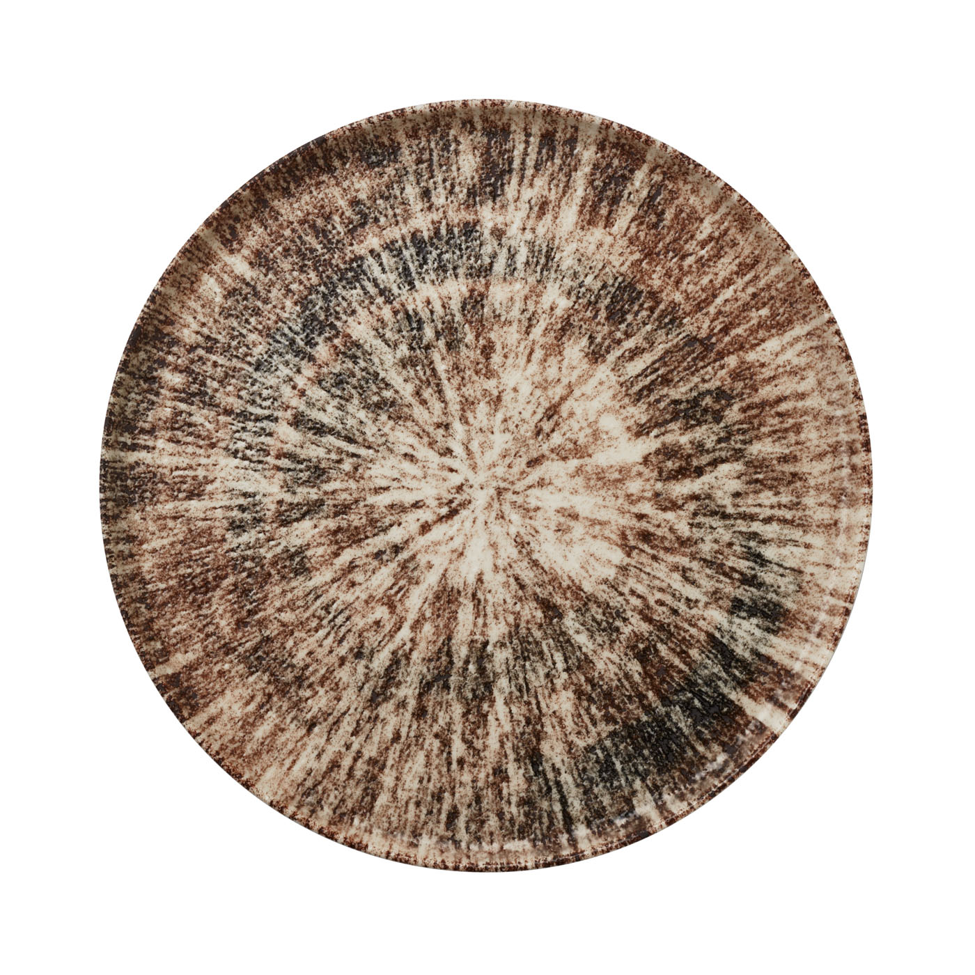 Teller RiNART Toledo, flach, Ø 26 cm, Set á 6 Stück, arid, Porzellan , Farbe: Arid