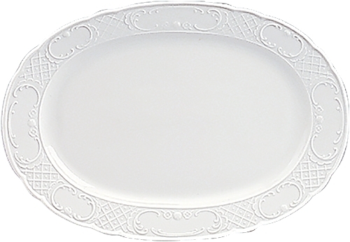 Schönwald Marquis Platte Fahne , Nenngröße: 33, Ø 332x235mm