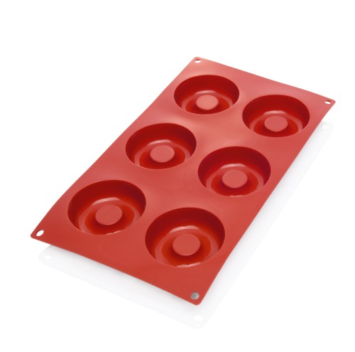 Savarin BACKFORMEN. 6 Formen. Silikon, › temperaturbeständig von -40 °C bis 280 °C›