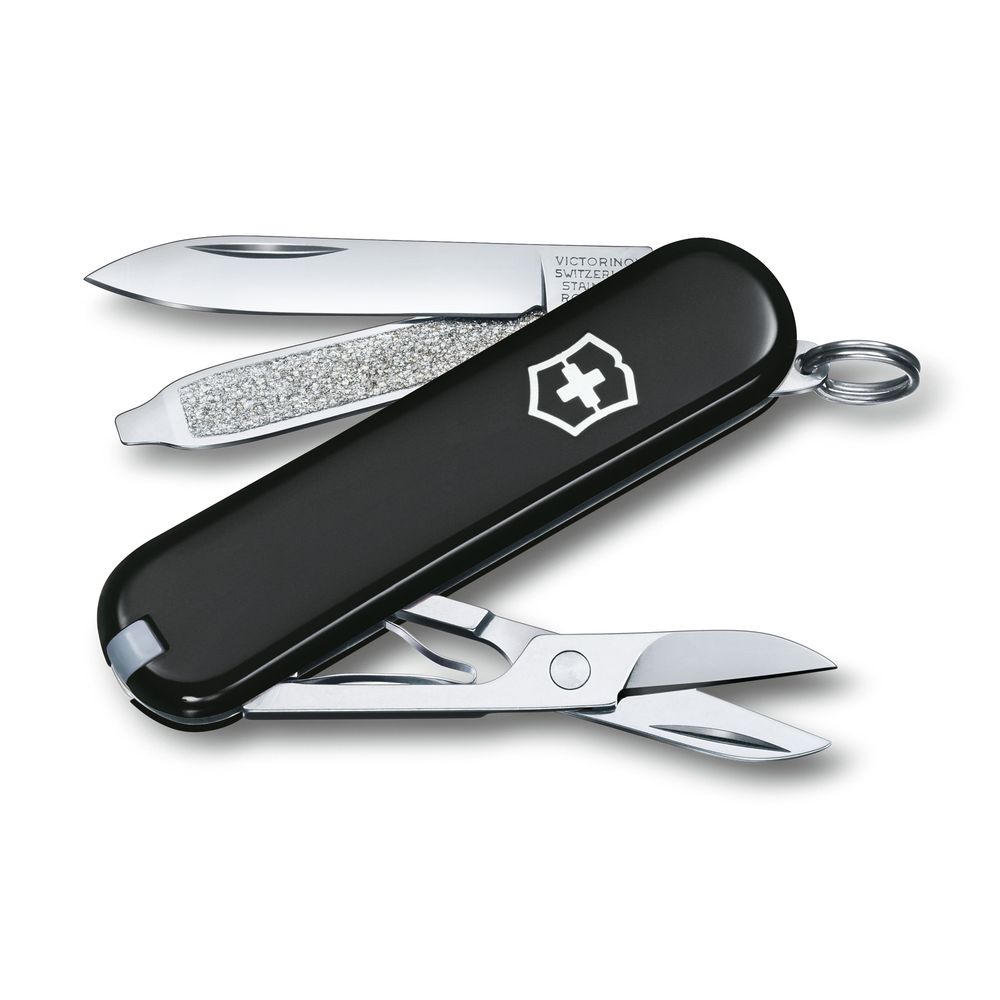 Victorinox Classic Taschenmesser SD, schwarz gross Blister