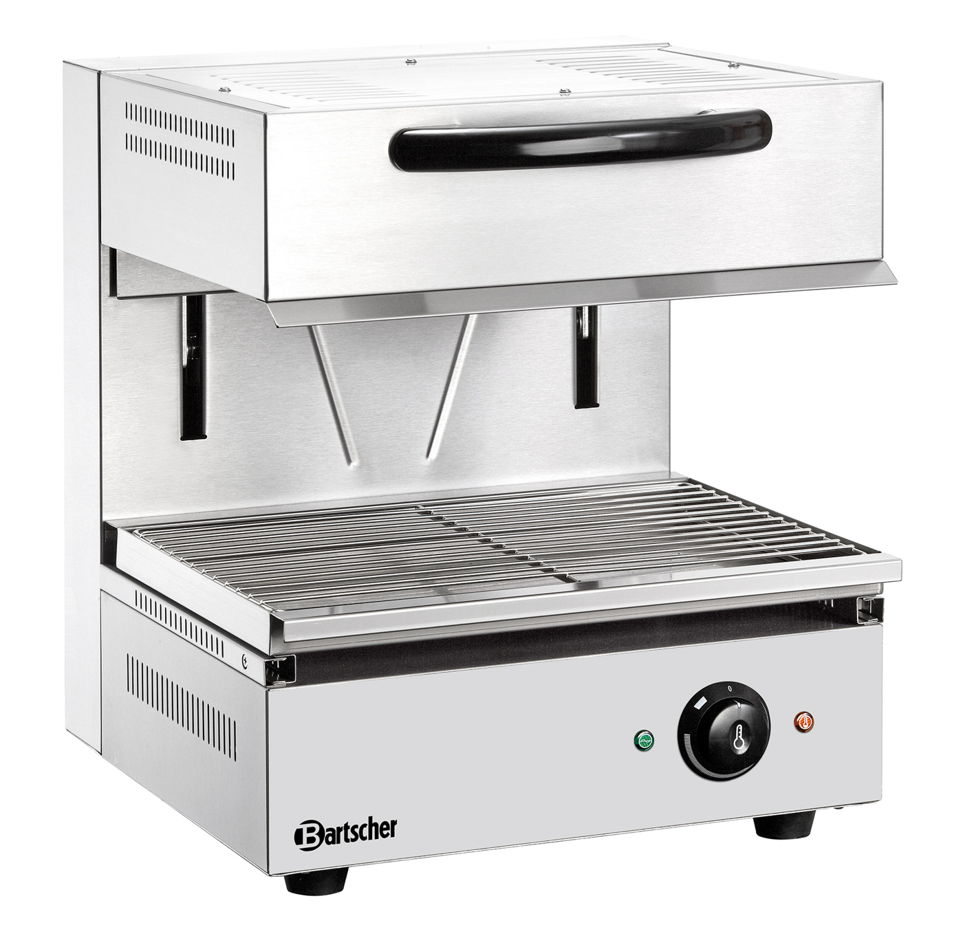 Bartscher Lift-Salamander 500-1Z |Fettauffangbehälter: Ja | Maße: 47 x 52,5 x 53,5cm. Gewicht: 38,8 kg