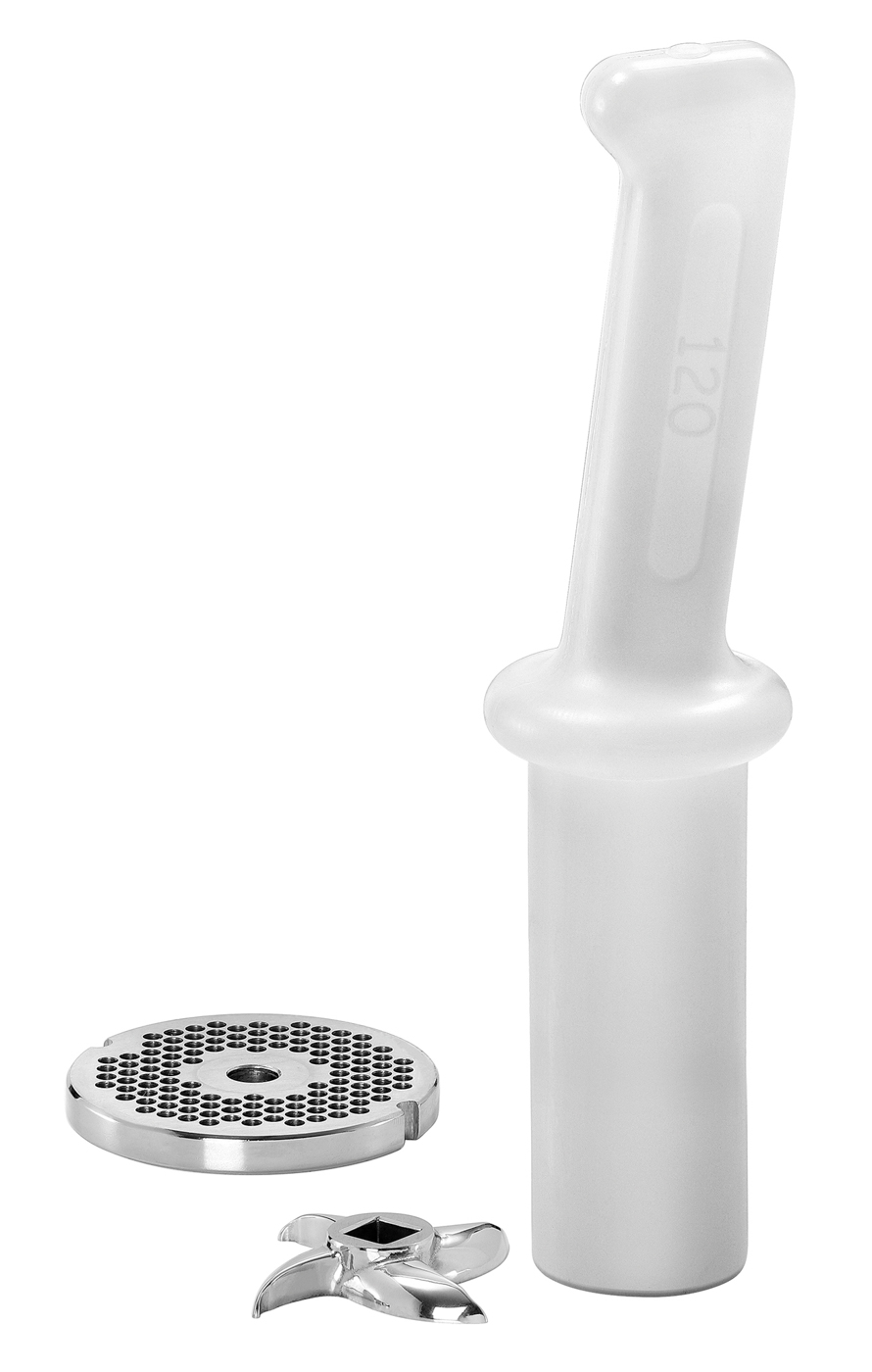 Bartscher Fleischwolf FW200 | Spannung: 230 V |Maße: 50 x 43,5 x 44,5 cm. Gewicht: 32 kg