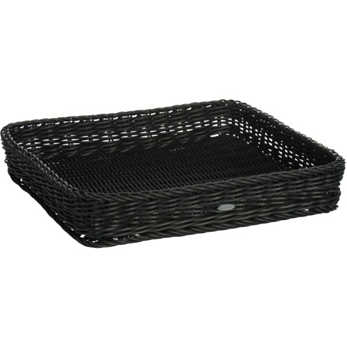 Westmark Gastronorm Korb GN 2/3 , 35,5 x 32,5 x 6,5 cm, schwarz