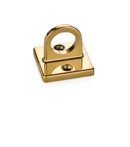 Wandbefestigung PERSONENLEITSYSTEM SERIE CLASSIC. zum Befestigen von Verbindungskordeln.