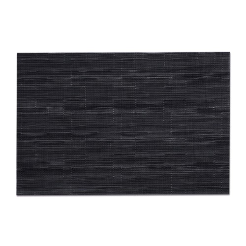 Platzset NATHALIE, Struktur anthrazit, Material: PVC Maß: 45 x 30 cm