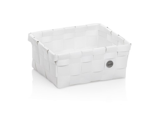 Kela Korb Neo aus Polypropylen (PP), weiß, ca. 190mm x 230mm x 100mm (L x B x H)