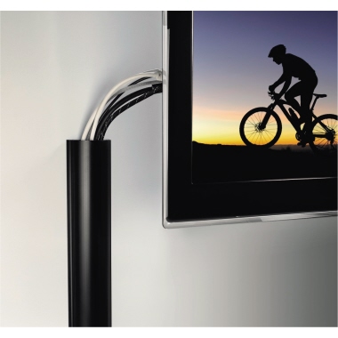 Hama Kabelkanal 100 x 7 x 2,1 cm (B x H x T) Kunststoff schwarz