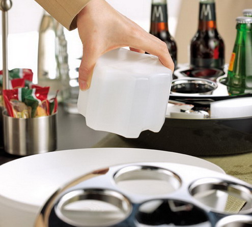 Helios Ersatzkühlakku PURE, Farbe: weiß/transparent