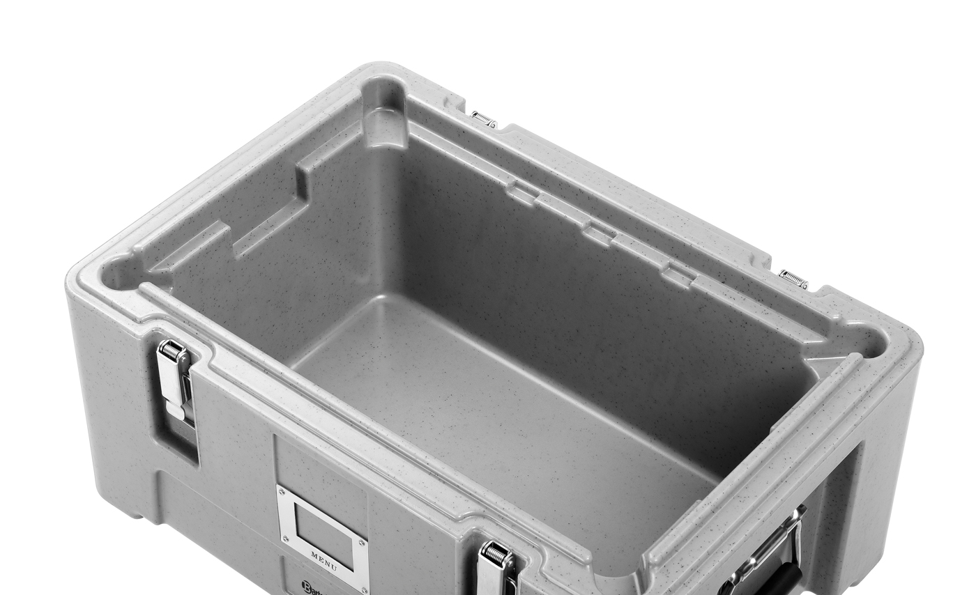 Bartscher Thermo-Transportbehälter GN110-1 |Temperaturbeständig bis: 90 °C | Maße: 63 x 43 x32,0 cm. Gewicht: 10,3 kg