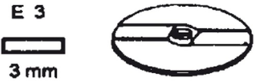 NEUMÄRKER Schneidscheibe E 3 für Multi-Gemüse-Schneider