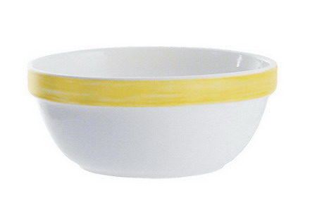 Stapelschale rund 17 cm Form Brush - Gelb Höhe: 7,7 cm, Inhalt: 0,9 Liter