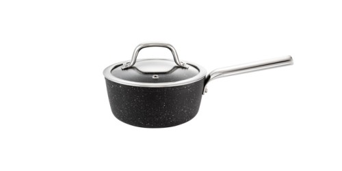 Stielkasserolle PRESIDENT Stone mit Deckel ø 16 cm, 1.3 l