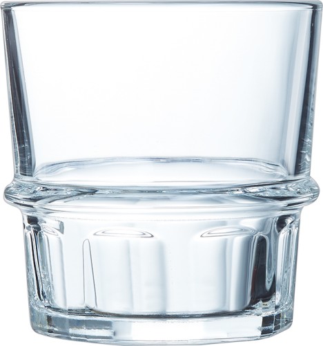 New York FB25 Becher, stapelbar 25 cl, Füllstrich bei 0,2 Liter