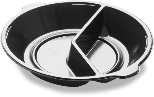 Duni DF Pearl L2 250 x 42 mm Schwarz 2-Teilung, 300 Stk/Krt (1 x 300 Stk)