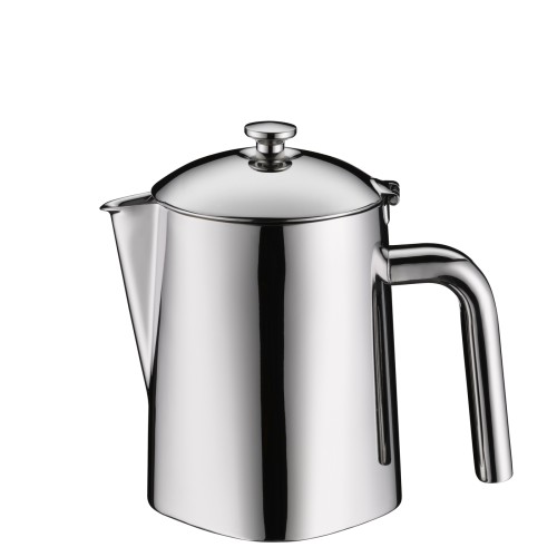 WMF Teekanne doppelwandig 0,6 l COMPO niedrig | Maße: 16,7 x 16,7 x 15,8 cm